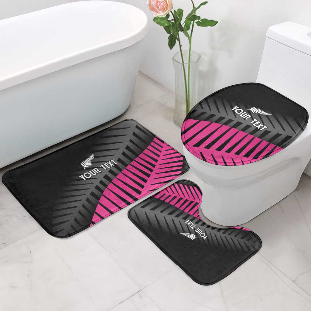 New Zealand Silver Fern Rugby Custom Bathroom Set 2025 All Black Go Champions LT14 - Polynesian Pride