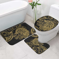 New Zealand Darts Bathroom Set Skull In Dart We Trust Maori Pattern LT14 - Polynesian Pride