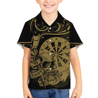 New Zealand Darts Hawaiian Shirt Skull In Dart We Trust Maori Pattern LT14 - Polynesian Pride