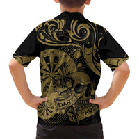 New Zealand Darts Hawaiian Shirt Skull In Dart We Trust Maori Pattern LT14 - Polynesian Pride