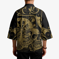 New Zealand Darts Kimono Skull In Dart We Trust Maori Pattern LT14 - Polynesian Pride