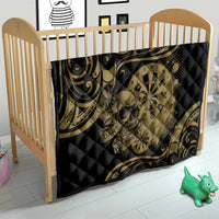 New Zealand Darts Quilt Skull In Dart We Trust Maori Pattern LT14 - Polynesian Pride