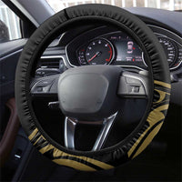 New Zealand Darts Steering Wheel Cover Skull In Dart We Trust Maori Pattern LT14 - Polynesian Pride