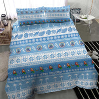 FSM Christmas Bedding Set Merry Xmas Federated States of Micronesia LT14 - Polynesian Pride