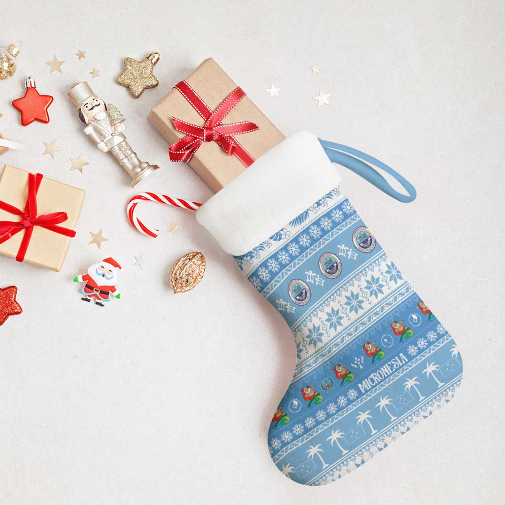 FSM Christmas Stocking Merry Xmas Federated States of Micronesia LT14 - Polynesian Pride