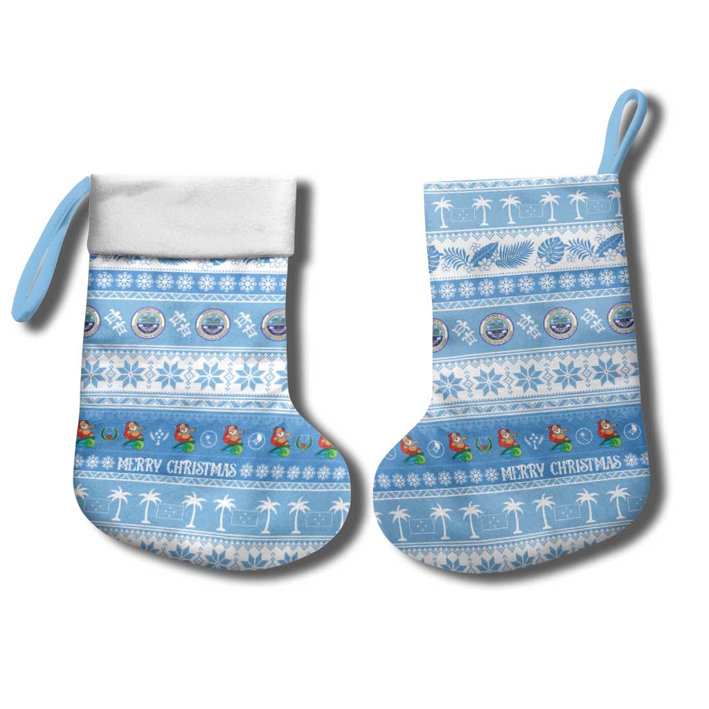 FSM Christmas Stocking Merry Xmas Federated States of Micronesia LT14 - Polynesian Pride