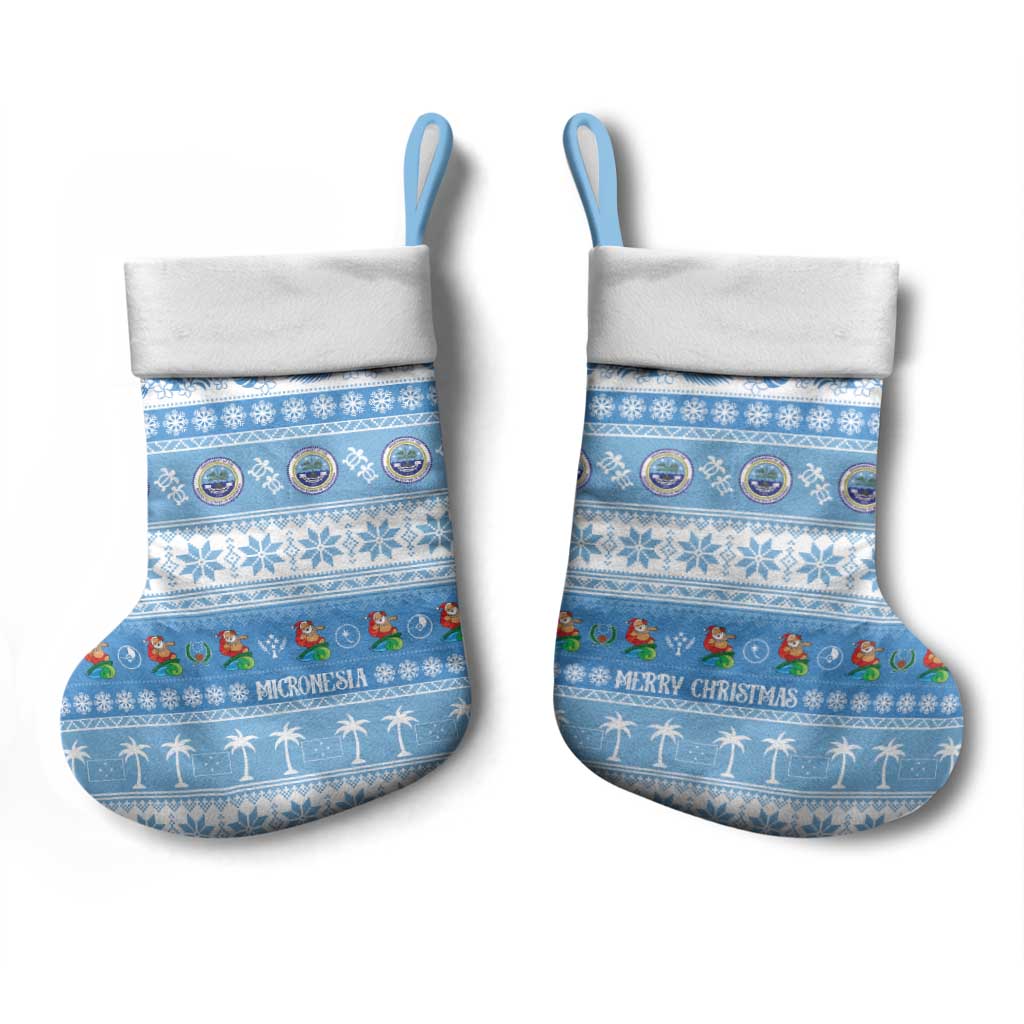 FSM Christmas Stocking Merry Xmas Federated States of Micronesia LT14 - Polynesian Pride