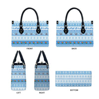 FSM Christmas Leather Bag Merry Xmas Federated States of Micronesia LT14 - Polynesian Pride