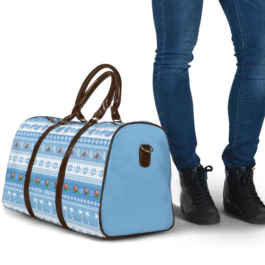 FSM Christmas Travel Bag Merry Xmas Federated States of Micronesia LT14 - Polynesian Pride