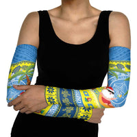 Palau Christmas Arm Sleeves Chilling Santa Ungil Kurismas LT14 - Polynesian Pride