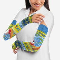 Palau Christmas Arm Sleeves Chilling Santa Ungil Kurismas LT14 - Polynesian Pride