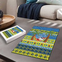Palau Christmas Puzzle Chilling Santa Ungil Kurismas LT14 - Polynesian Pride