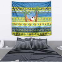 Palau Christmas Tapestry Chilling Santa Ungil Kurismas LT14 - Polynesian Pride