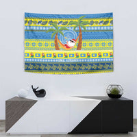Palau Christmas Tapestry Chilling Santa Ungil Kurismas LT14 - Polynesian Pride