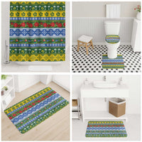 Solomon Islands Christmas Bathroom Set The Solomons Melanesian Meri Krismas LT14 - Polynesian Pride