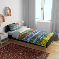 Solomon Islands Christmas Bedding Set The Solomons Melanesian Meri Krismas LT14 - Polynesian Pride