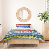 Solomon Islands Christmas Bedding Set The Solomons Melanesian Meri Krismas LT14 - Polynesian Pride
