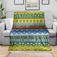 Solomon Islands Christmas Blanket The Solomons Melanesian Meri Krismas LT14 - Polynesian Pride