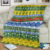 Solomon Islands Christmas Blanket The Solomons Melanesian Meri Krismas LT14 - Polynesian Pride