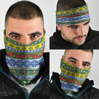 Solomon Islands Christmas Neck Gaiter The Solomons Melanesian Meri Krismas LT14 - Polynesian Pride