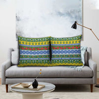 Solomon Islands Christmas Pillow Cover The Solomons Melanesian Meri Krismas LT14 - Polynesian Pride