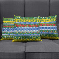Solomon Islands Christmas Pillow Cover The Solomons Melanesian Meri Krismas LT14 - Polynesian Pride