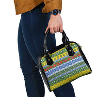 Solomon Islands Christmas Shoulder Handbag The Solomons Melanesian Meri Krismas LT14 - Polynesian Pride