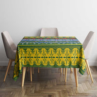 Solomon Islands Christmas Tablecloth The Solomons Melanesian Meri Krismas LT14 - Polynesian Pride
