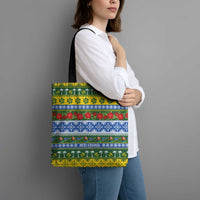 Solomon Islands Christmas Tote Bag The Solomons Melanesian Meri Krismas LT14 - Polynesian Pride