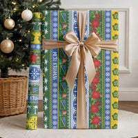 Solomon Islands Christmas Wrapping Paper The Solomons Melanesian Meri Krismas LT14 - Polynesian Pride