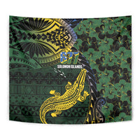 Solomon Islands Tapestry 677 Proud Crocodile Melanesian Pattern LT14 - Polynesian Pride