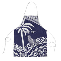 Nadi Fiji 2026 Rugby Custom Apron Kikau Fijian Tapa Pattern LT14 Navy Blue - Polynesian Pride