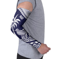 Nadi Fiji 2026 Rugby Custom Arm Sleeves Kikau Fijian Tapa Pattern LT14 - Polynesian Pride