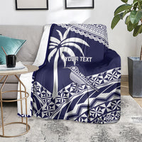 Nadi Fiji 2026 Rugby Custom Blanket Kikau Fijian Tapa Pattern LT14 - Polynesian Pride