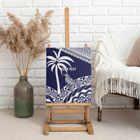 Nadi Fiji 2026 Rugby Custom Canvas Wall Art Kikau Fijian Tapa Pattern LT14 - Polynesian Pride