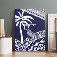 Nadi Fiji 2026 Rugby Custom Canvas Wall Art Kikau Fijian Tapa Pattern LT14 - Polynesian Pride