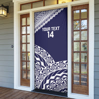 Nadi Fiji 2026 Rugby Custom Door Cover Kikau Fijian Tapa Pattern LT14 - Polynesian Pride