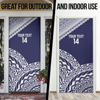 Nadi Fiji 2026 Rugby Custom Door Cover Kikau Fijian Tapa Pattern LT14 - Polynesian Pride