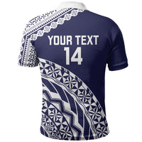Nadi Fiji 2026 Rugby Custom Polo Shirt Kikau Fijian Tapa Pattern LT14 - Polynesian Pride