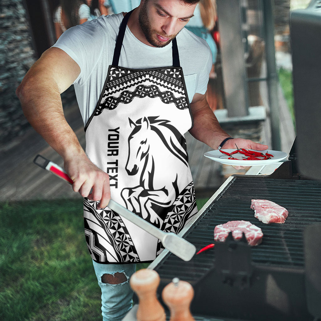 Nadroga Fiji 2026 Rugby Custom Apron Stallion Fijian Tapa Pattern LT14 - Polynesian Pride