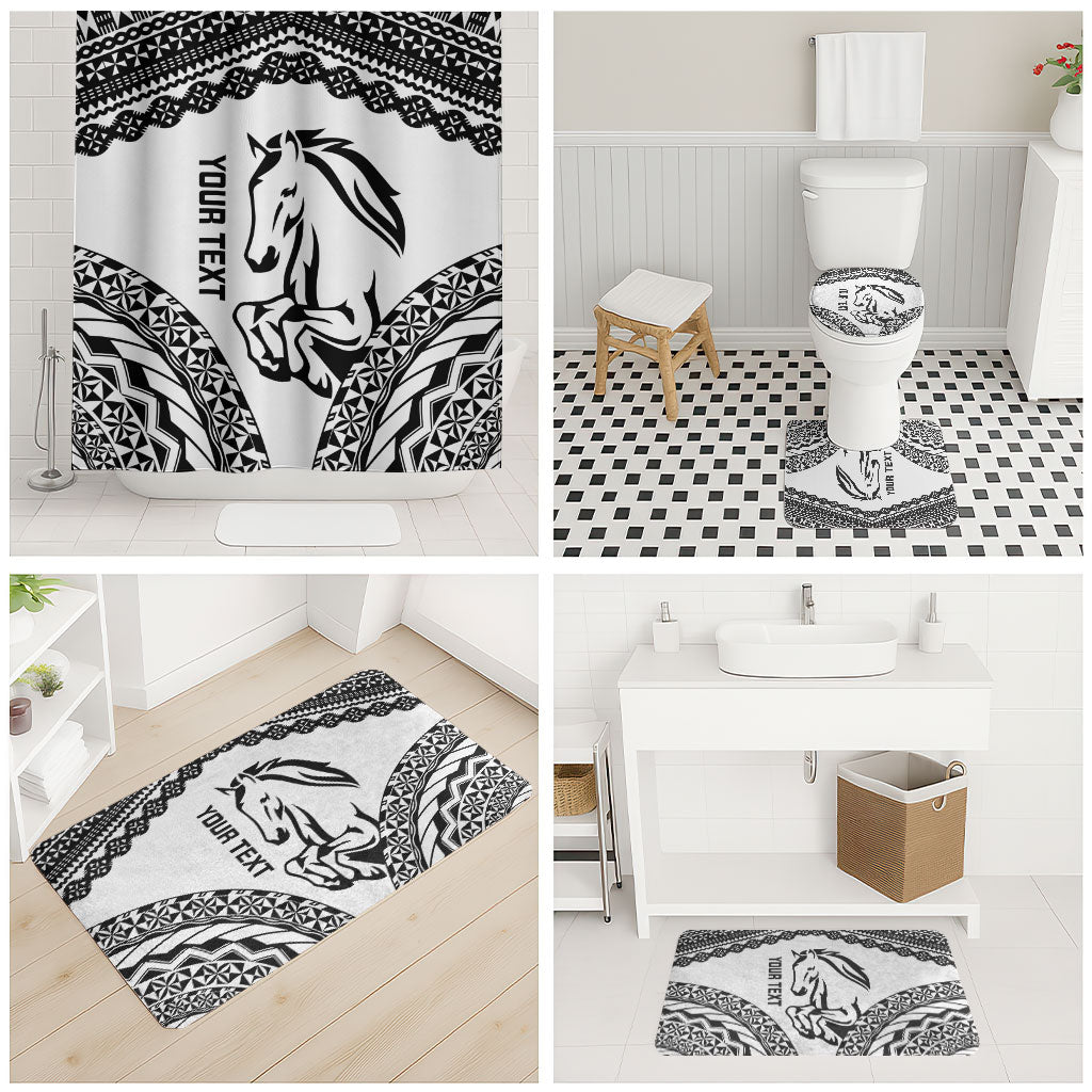Nadroga Fiji 2026 Rugby Custom Bathroom Set Stallion Fijian Tapa Pattern LT14 - Polynesian Pride