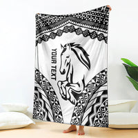 Nadroga Fiji 2026 Rugby Custom Blanket Stallion Fijian Tapa Pattern LT14 - Polynesian Pride