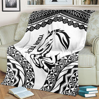 Nadroga Fiji 2026 Rugby Custom Blanket Stallion Fijian Tapa Pattern LT14 - Polynesian Pride