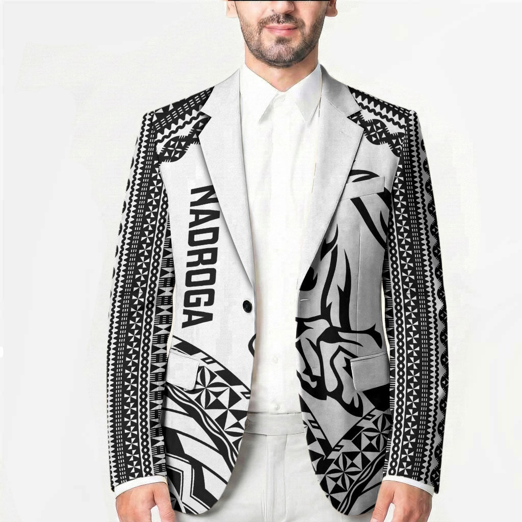 Nadroga Fiji 2026 Rugby Custom Blazer Stallion Fijian Tapa Pattern LT14 - Polynesian Pride