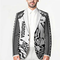 Nadroga Fiji 2026 Rugby Custom Blazer Stallion Fijian Tapa Pattern LT14 - Polynesian Pride