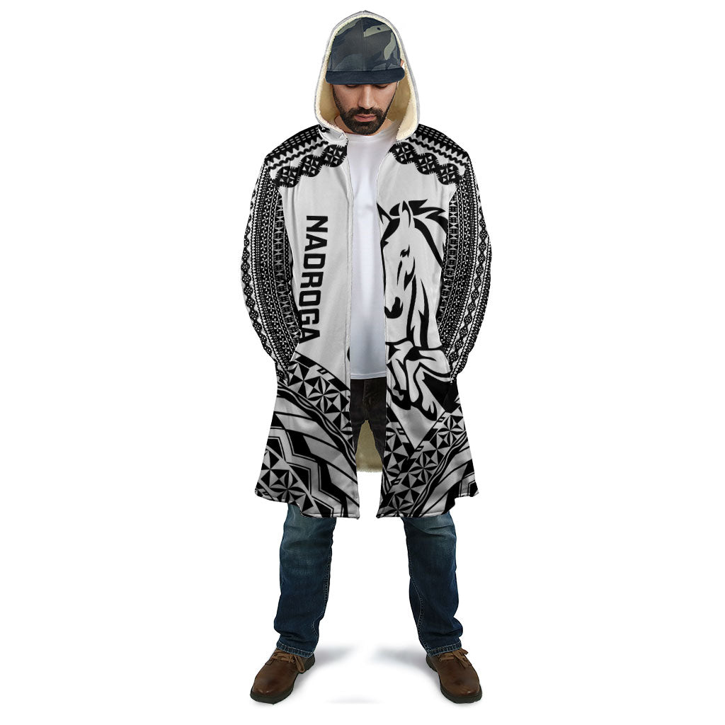 Nadroga Fiji 2026 Rugby Custom Cloak Stallion Fijian Tapa Pattern LT14 - Polynesian Pride