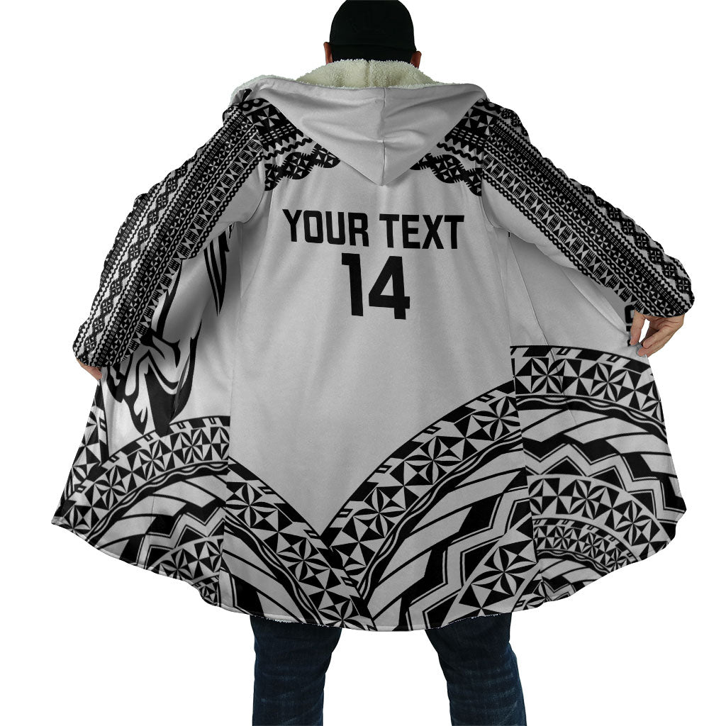 Nadroga Fiji 2026 Rugby Custom Cloak Stallion Fijian Tapa Pattern LT14 - Polynesian Pride