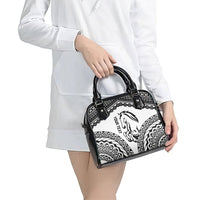 Nadroga Fiji 2026 Rugby Custom Shoulder Handbag Stallion Fijian Tapa Pattern LT14 - Polynesian Pride