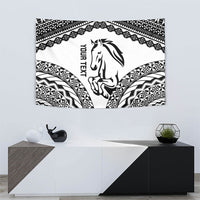 Nadroga Fiji 2026 Rugby Custom Tapestry Stallion Fijian Tapa Pattern LT14 - Polynesian Pride