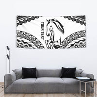 Nadroga Fiji 2026 Rugby Custom Tapestry Stallion Fijian Tapa Pattern LT14 - Polynesian Pride